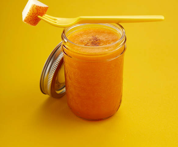Jus orange carotte poire