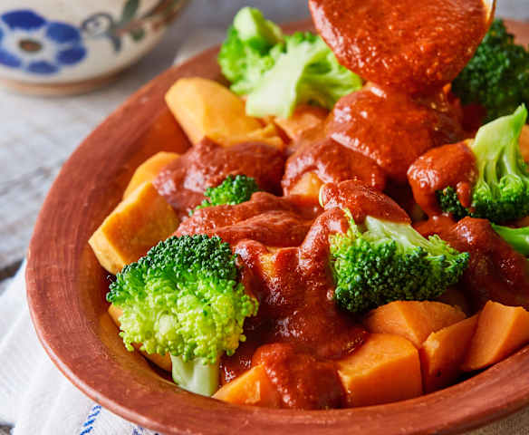 Coloradito de chile ancho