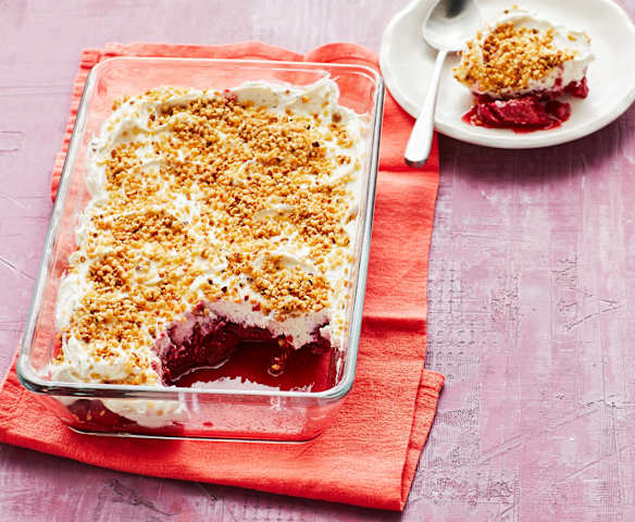 Tiramisu mit Himbeeren Tiramisu mit Himbeeren