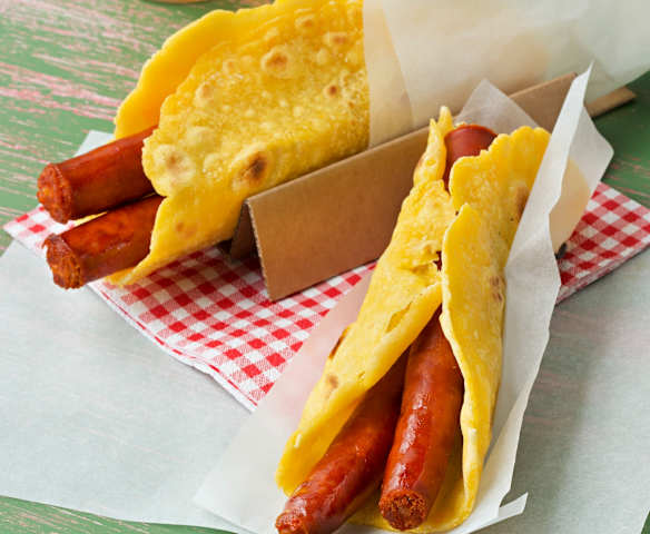 Talos con chistorra a la sidra