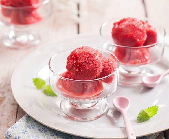 Sorbet truskawkowo-arbuzowy Sorbet truskawkowo-arbuzowy