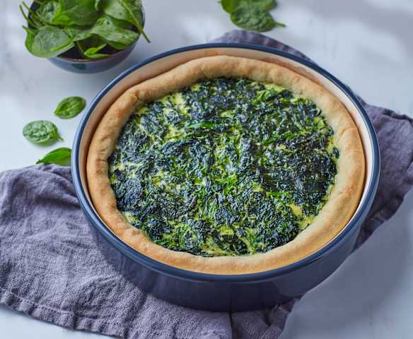 Torta salata agli spinaci