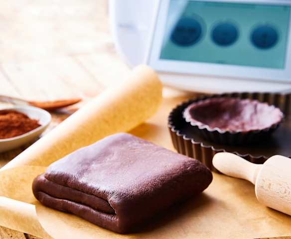 Pâte feuilletée express au cacao