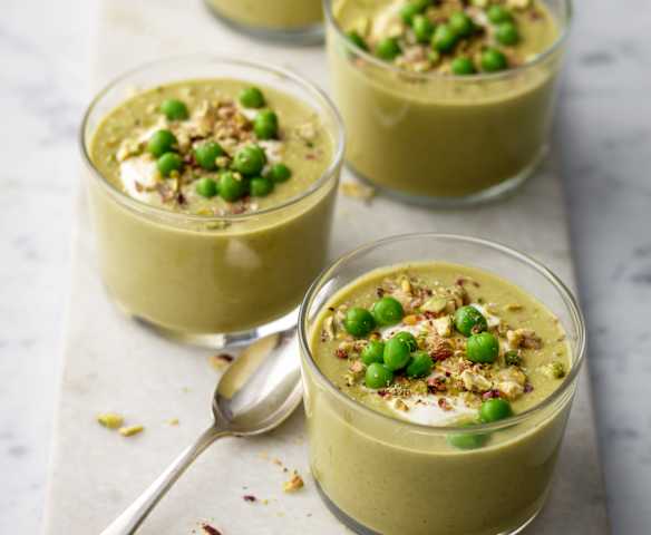 Pea Gazpacho