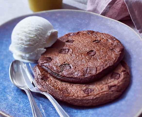 Double Choc Pancakes