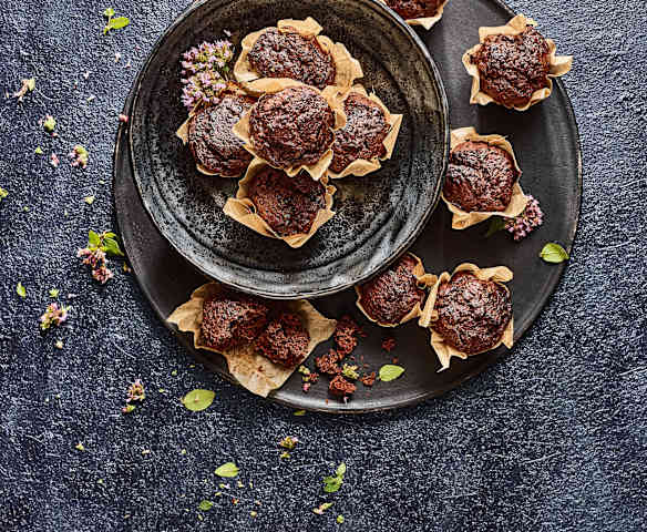 Banánovo-čokoládové muffiny