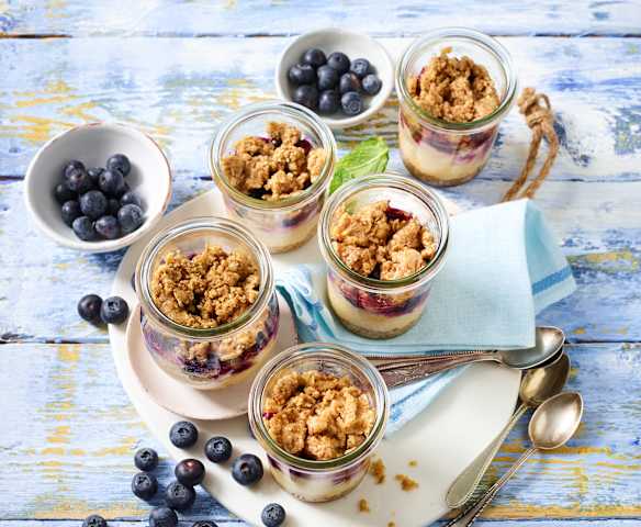 Käse-Streusel-Gläschen aus dem Varoma