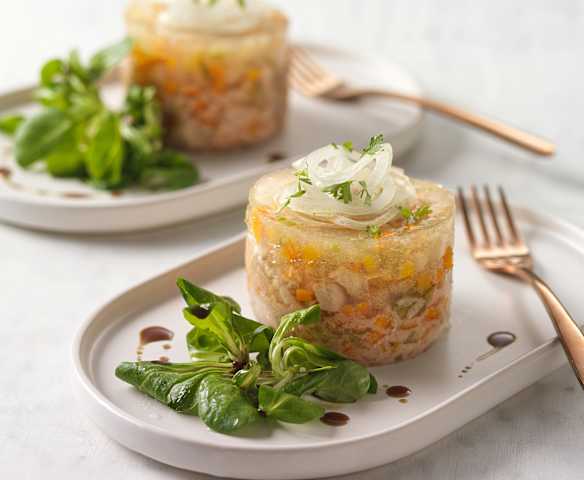 Schweinssulz im Glas (Sülzwurst)