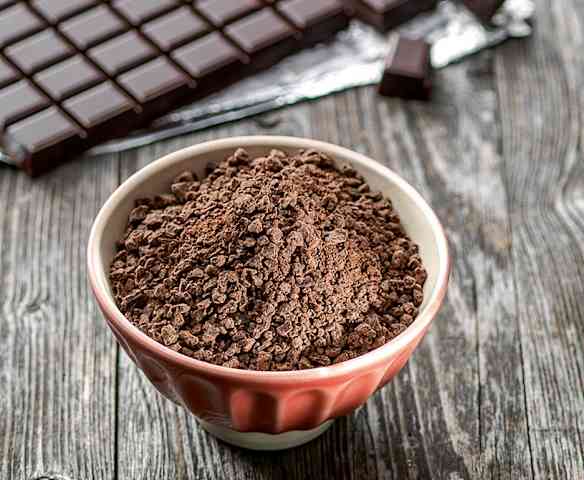 Coarsely Chopped Chocolate