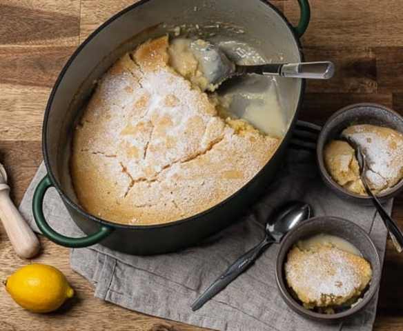 Delicious lemon pudding Delicious lemon pudding