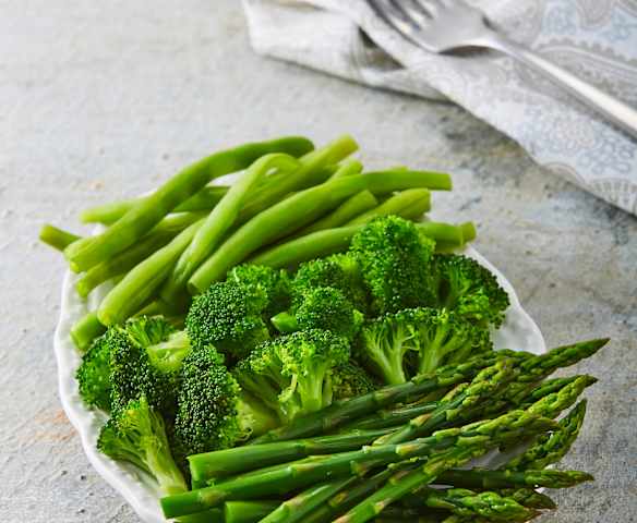 Verduras blanqueadas