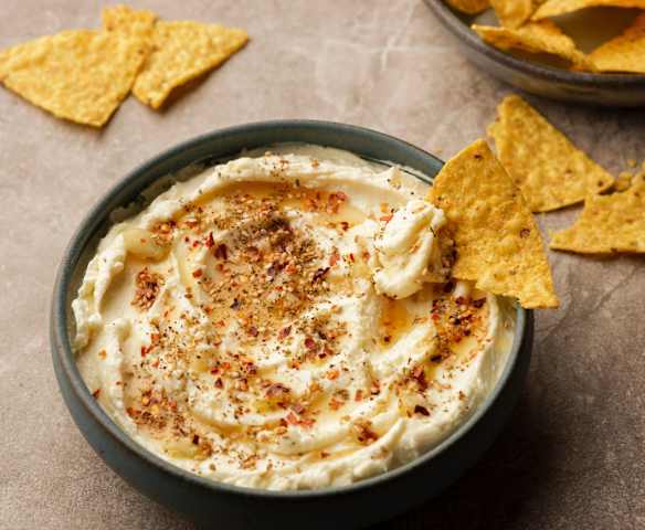 Feta ubijana z mascarpone z sosem miodowym