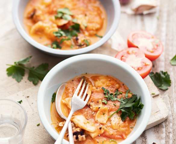 Seiche à la sauce tomate