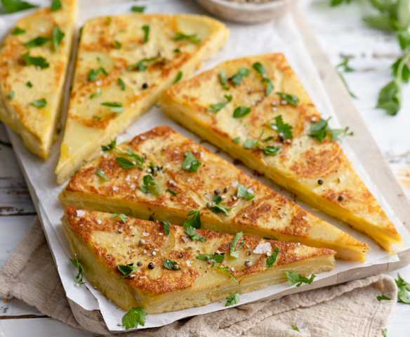 Tortilla di patate al vapore