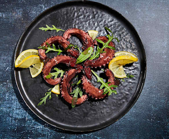 Χταπόδι καθιστό (κρασάτο)