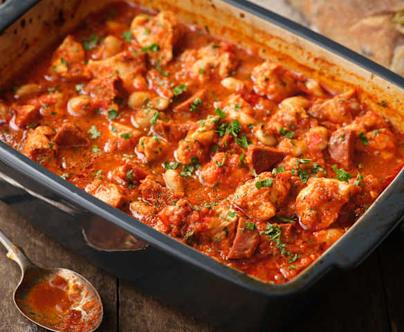 Chicken and Chorizo Hotpot Chicken and Chorizo Hotpot