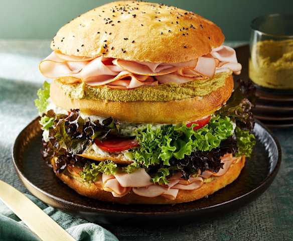 Orientalische Fladenbrot-Torte