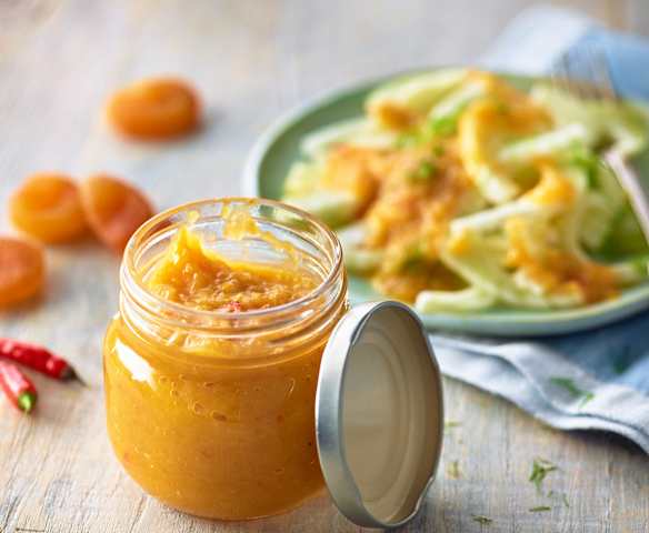 Spicy Aprikosen-Dressing