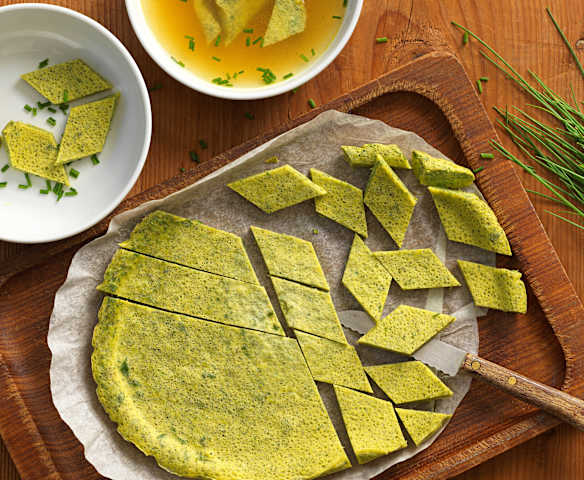 Kräuterschöberlsuppe