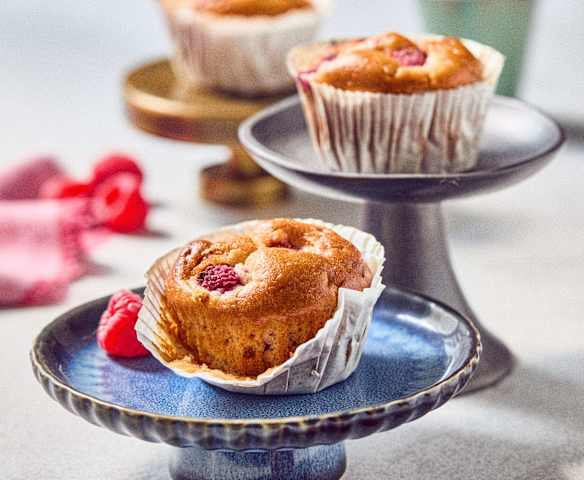 Himbeer-Muffins (vegan)