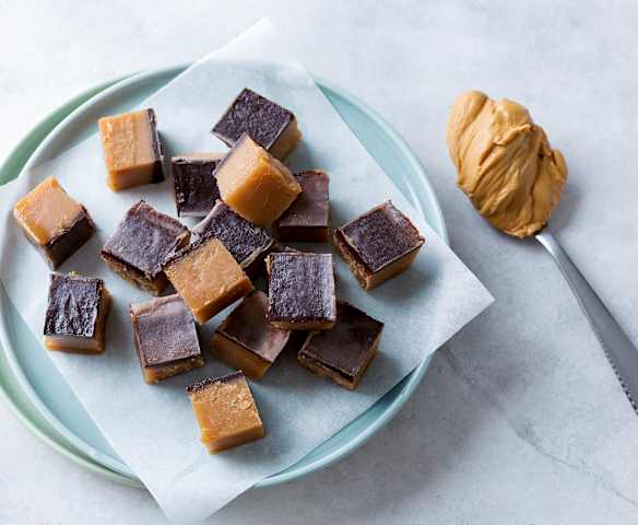 Fudge de mantequilla de cacahuete