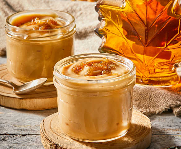 Maple Cream Custard Maple Cream Custard