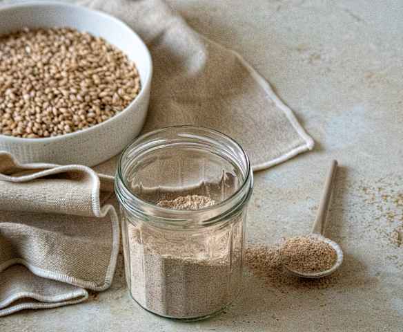 Barley malt powder