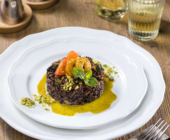 Riso venere ai profumi d'Oriente