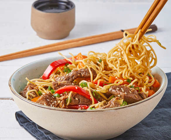 Asian Stir Fry with Noodles