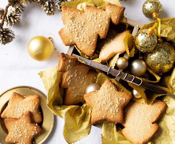 Galletas de castaña y miel