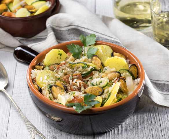 Riso patate e cozze Riso patate e cozze