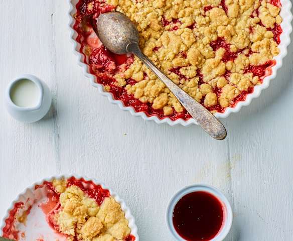 Crumble alle fragole Crumble alle fragole
