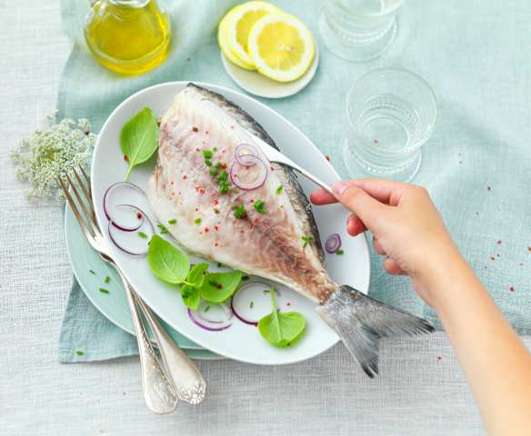 Dorade en croûte de sel