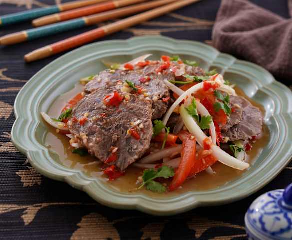 涼拌洋蔥牛腱心
