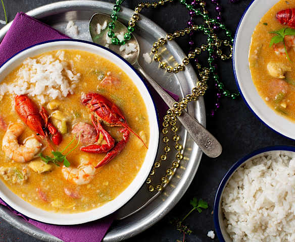 Gumbo de marisco Gumbo de marisco