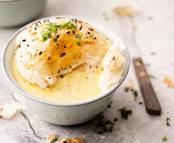 Pastel de patata con pollo