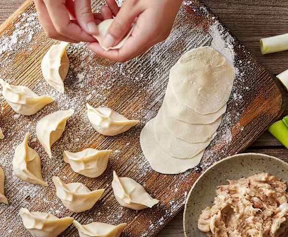 猪肉大葱水饺