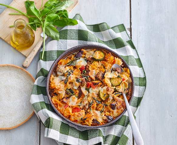 Gratin de pâtes à la provençale