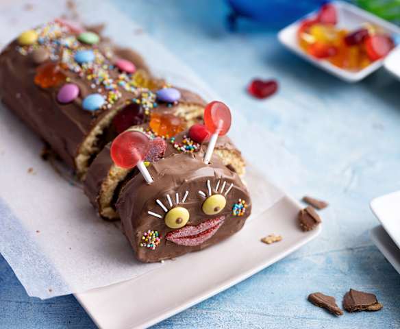 毛毛虫巧克力卷