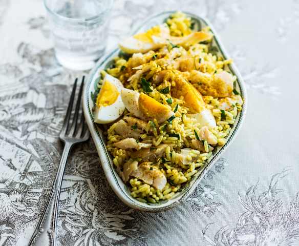 Kedgeree (Riz au curry et au haddock) Kedgeree (Riz au curry et au haddock)