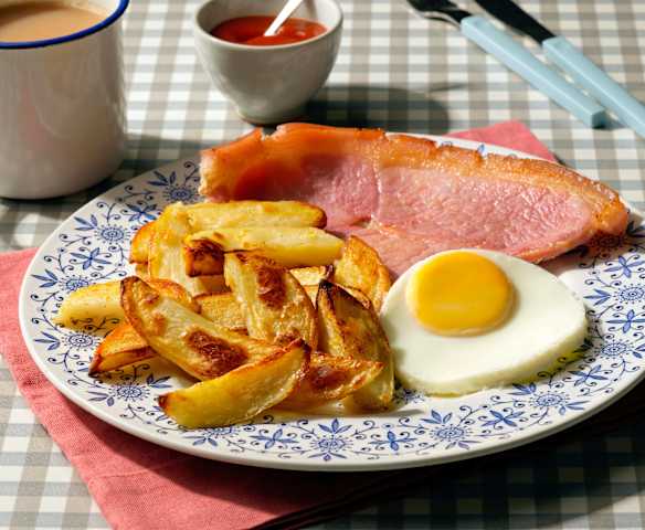 Ham, Egg and Chips