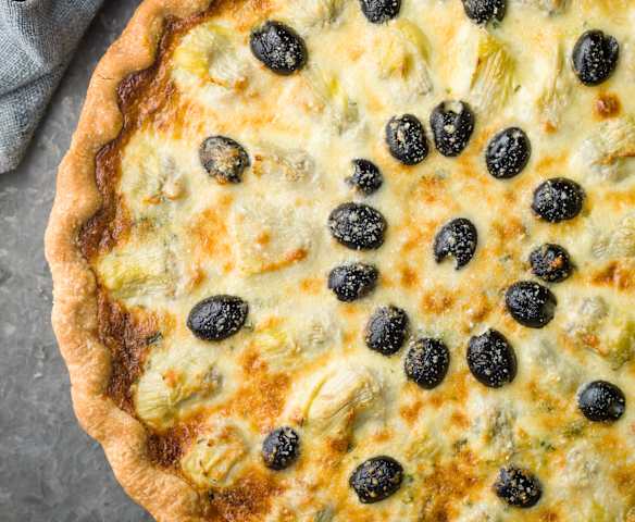 Artichoke Tart - Torta di carciofi