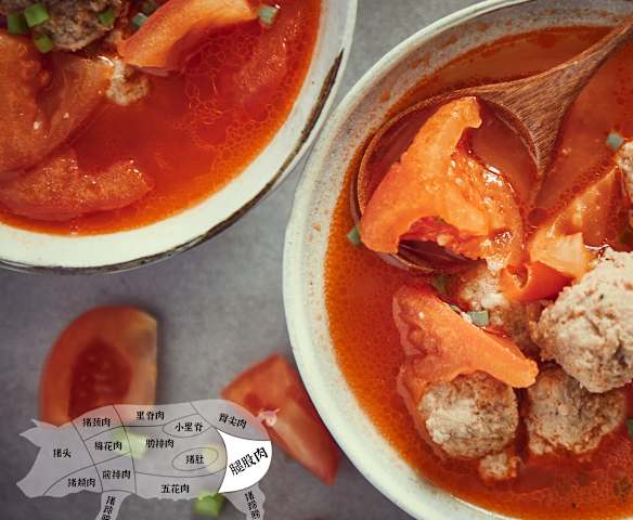 番茄肉丸汤