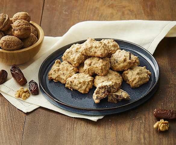 Biscotti noci e datteri