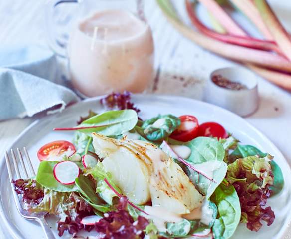 Rhabarber-Vinaigrette