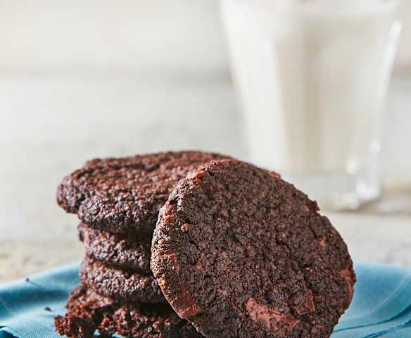 Galletas de garbanzo con chispas de chocolate sin gluten