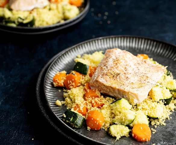Couscous au saumon