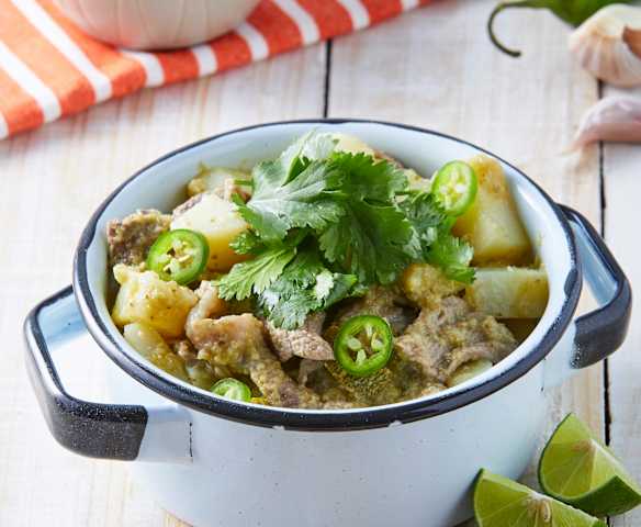 Bisteces en salsa verde TM6/TM7