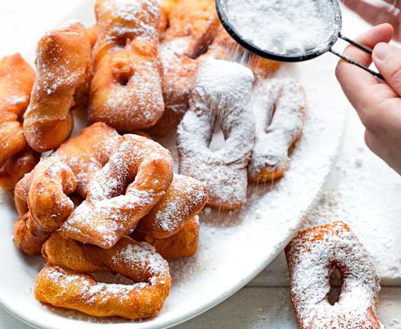 Petits beignets de carnaval Petits beignets de carnaval