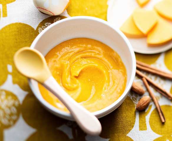 Butternut, Cinnamon and Almond Butter Purée